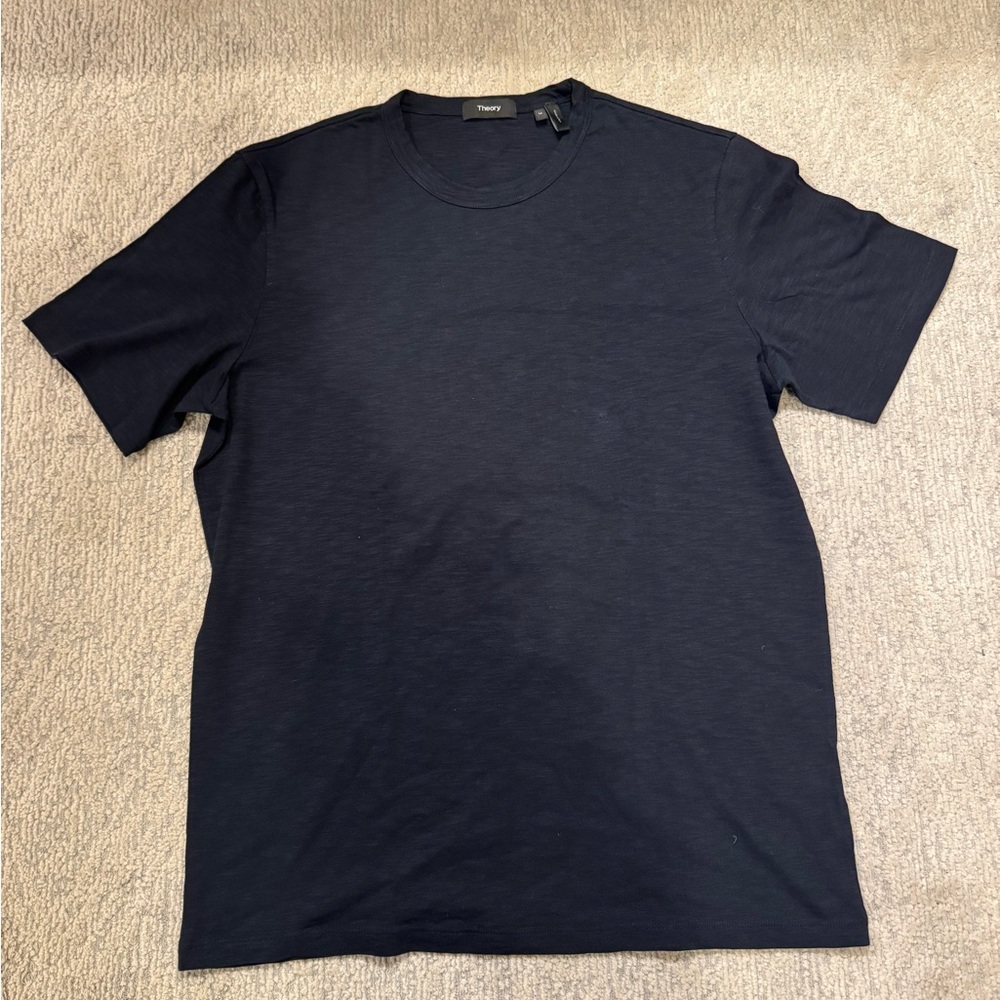 Theory Dark Blue Short Sleeve Tee
